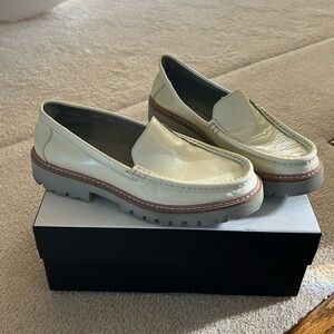 Bone color Donald Pliner slip on